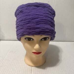 Vintage Steinebronn Ski Beanie Hat Knit 80s Winter Cap Wool